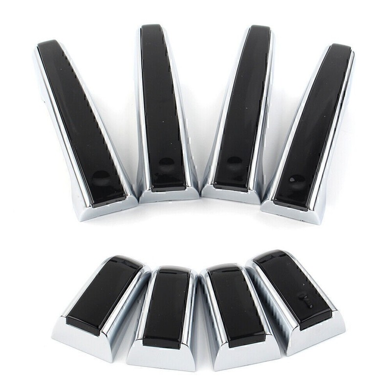 Door Handle Cover Trim For Range Rover Sport Discovery For Jaguar Black Silver gallery