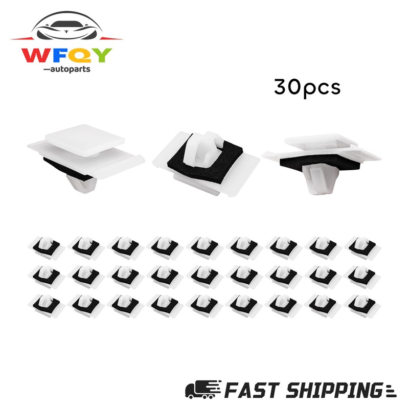 New 30PCS Rocker Wheel Opening Molding Clips for 87758G2000 Hyundai Kona