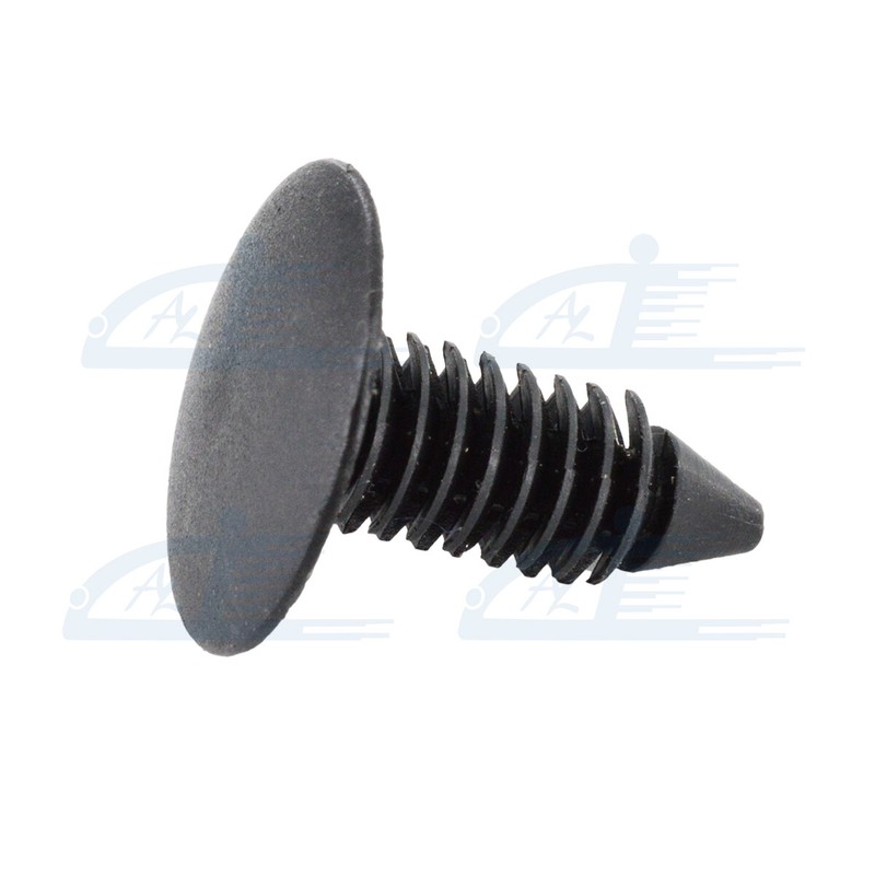 200X 8mm Bumper Clips Auto Car Hole Plastic Rivets Fastener Fender Push Pin NEW gallery