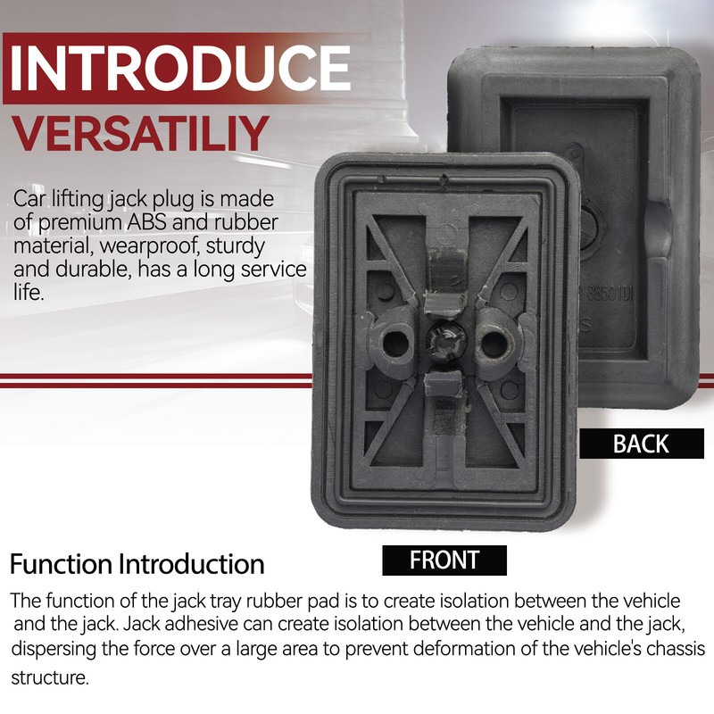 x4 Jack Jacking Point Pad Lifting Support 51718268885 for BMW 3 6 7er X3 Z4 E46 gallery