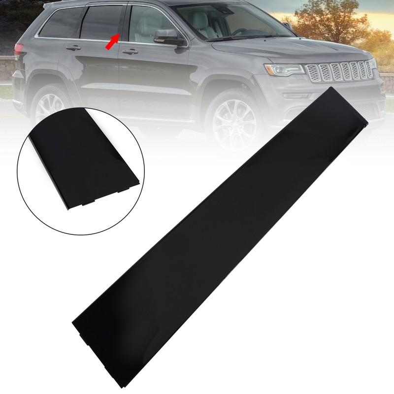 Right Rear Door Pillar Window Trim Applique B 57010446 For Jeep Cherokee 11-21