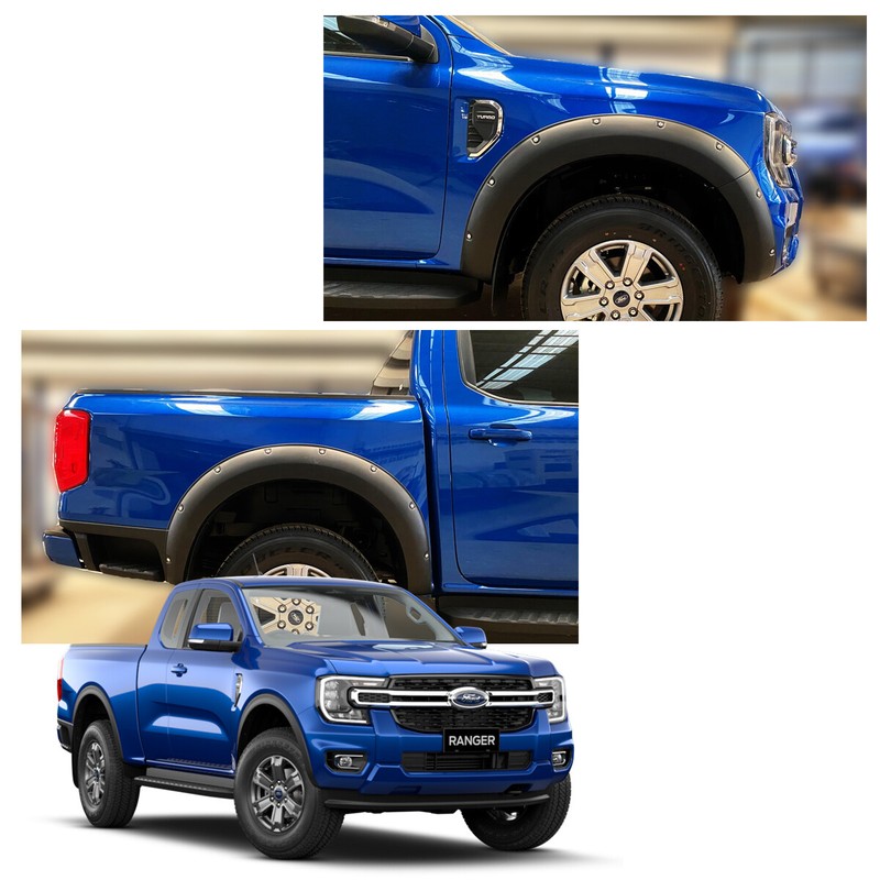Fits Ford Ranger XLT XLS XL SPORT ’23 – ’24 Fender Flares Arch (V.10) 6 inches