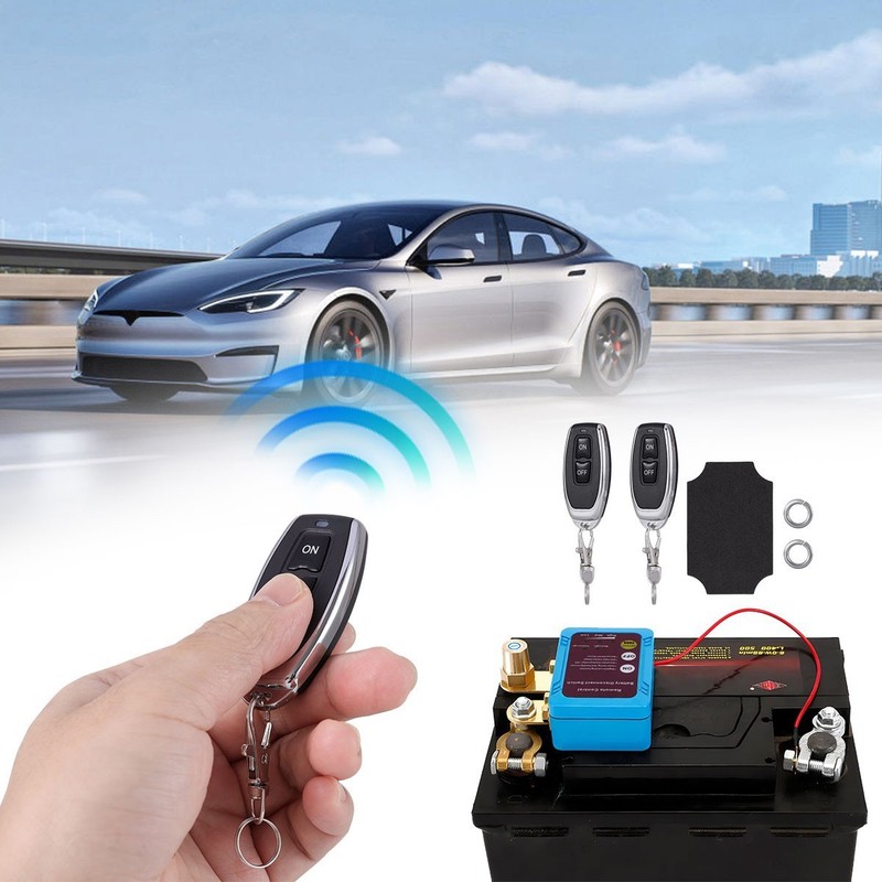 12V 240A Remote Battery Disconnect Switch Kill Switch for Car RV ATV Truck gallery