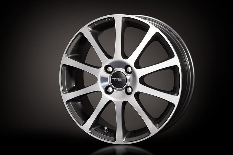 TRD 16 INCHES ALUMINUM WHEEL TF4A X1 FOR TOYOTA AQUA 1# MS213-00071