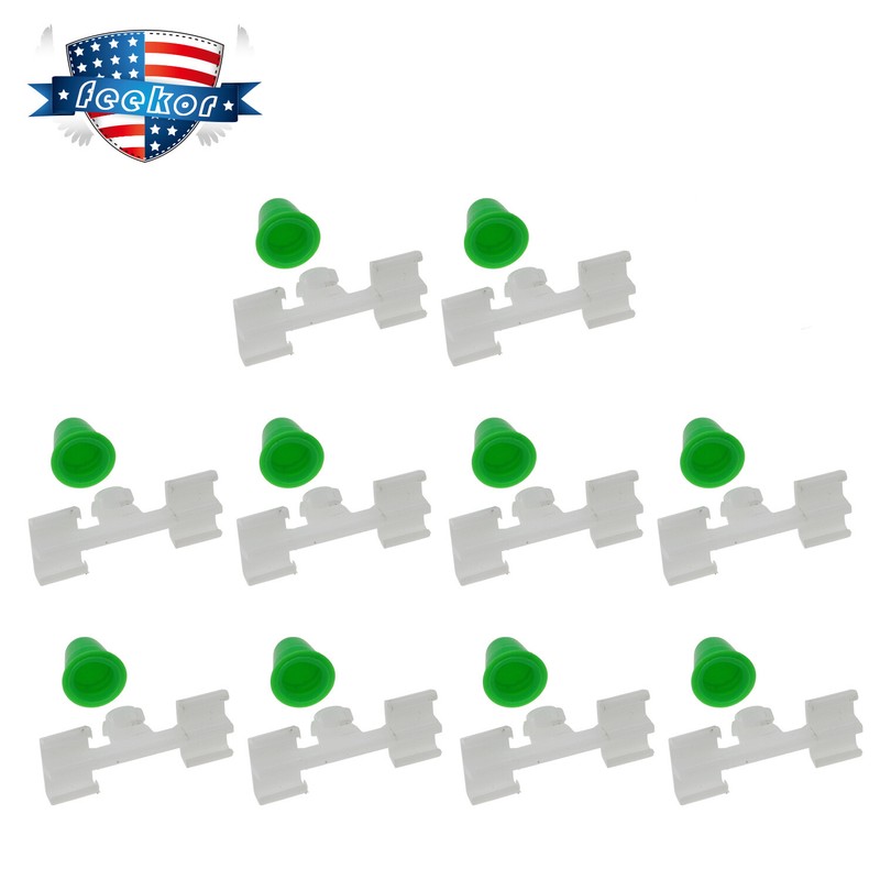 10Pcs Door Molding Clip for BMW E46 323Ci 325Ci 328Ci 330Ci M3 51138250585