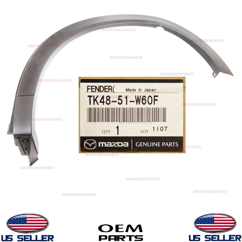 Genuine Rear Fender Wheel Opening Molding Left Driver Side OEM Mazda CX-9 16-23 gallery