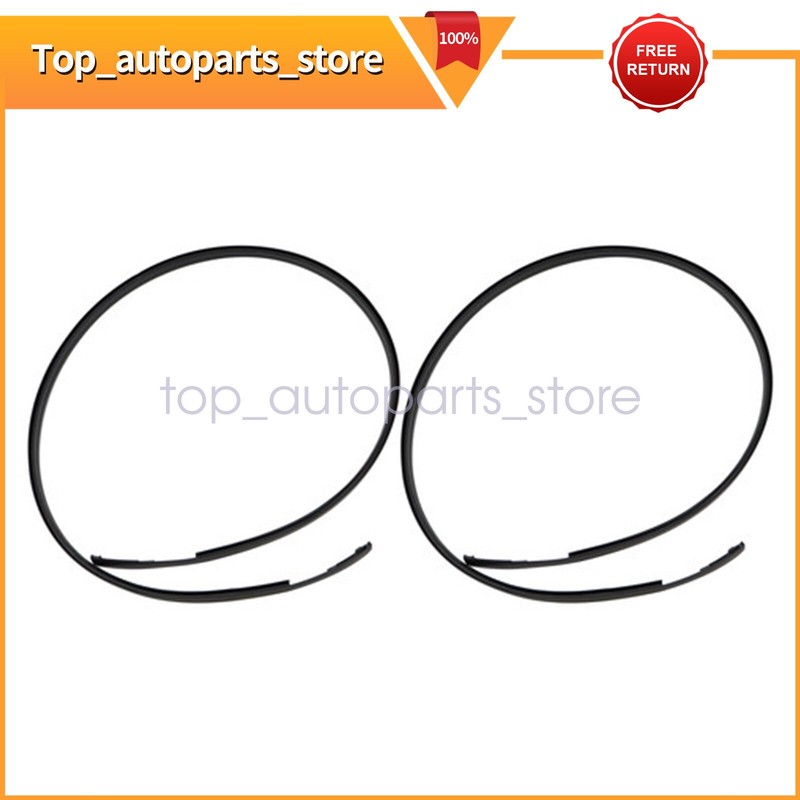 Black Roof Trim Molding Kit Fits 2006-2016 Toyota Yaris Hatchback 4-Door 1.5L
