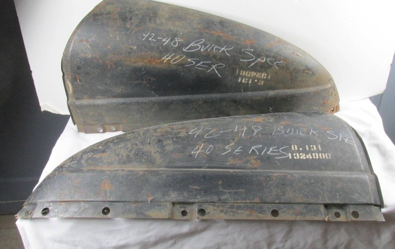 Vintage 1940’s Buick Special Car FENDER SKIRT Unknown Application WALL HANGER