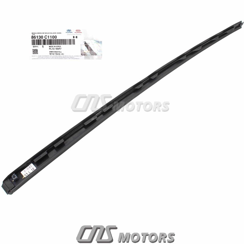 Windshield Pillar Molding FRONT LEFT GENUINE for 15-19 Hyundai Sonata 86130C1100 gallery