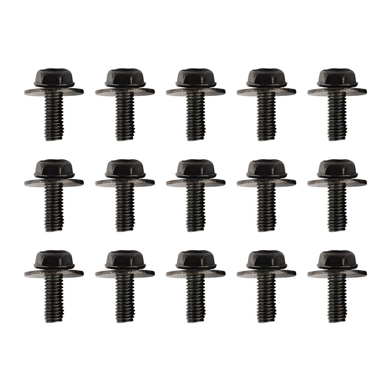 35PCS Engine Under Cover Splash Shield Guard Body Bolts Bumper Fender Fits Ford gallery