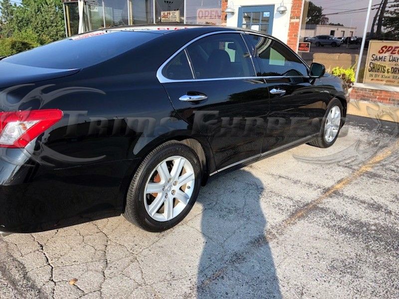 fit:2007-2012 Lexus ES 350 6Pc Flat Stainless Steel Body Side Molding Trim 1/2" gallery