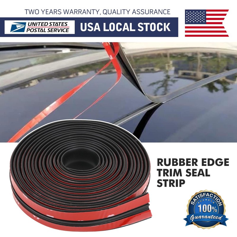 3m/10ft MODIGT High Quality Rubber Roof Windshield Seal Trim for Jeep Models