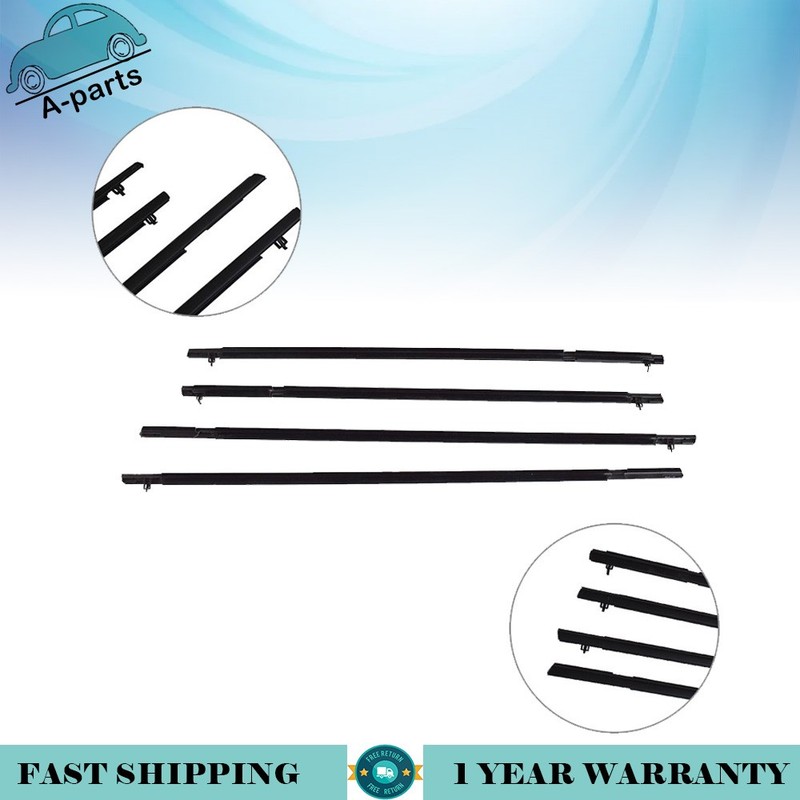 For Honda Civic Sedan 2006-2011 Car Window Moulding Trim Weatherstrips Seal