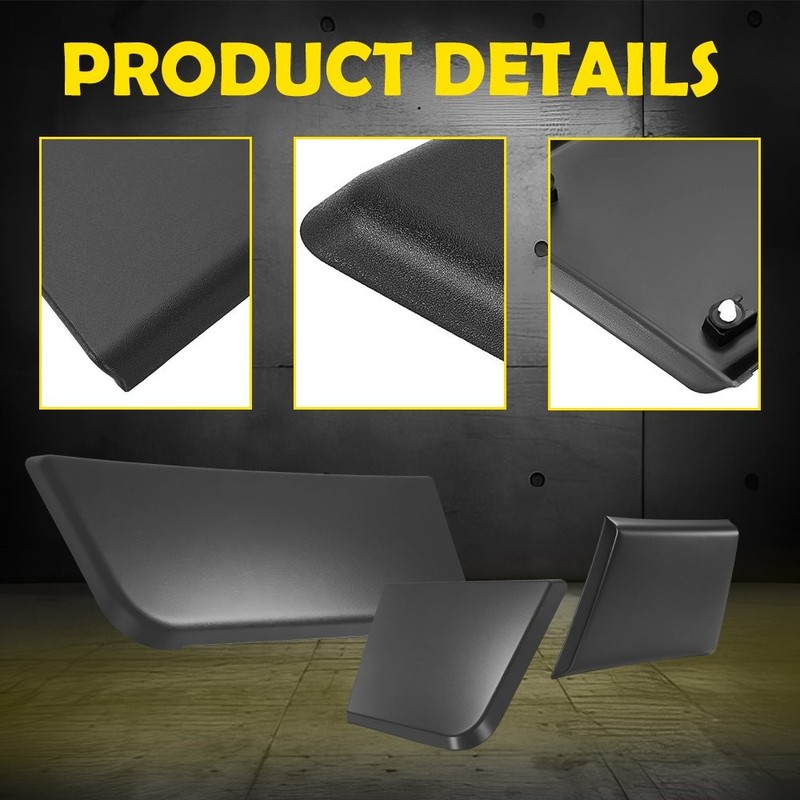 Fits 2014-2018 Ram ProMaster Van Left Front Rear Door Trim Molding Panel 3pcs gallery