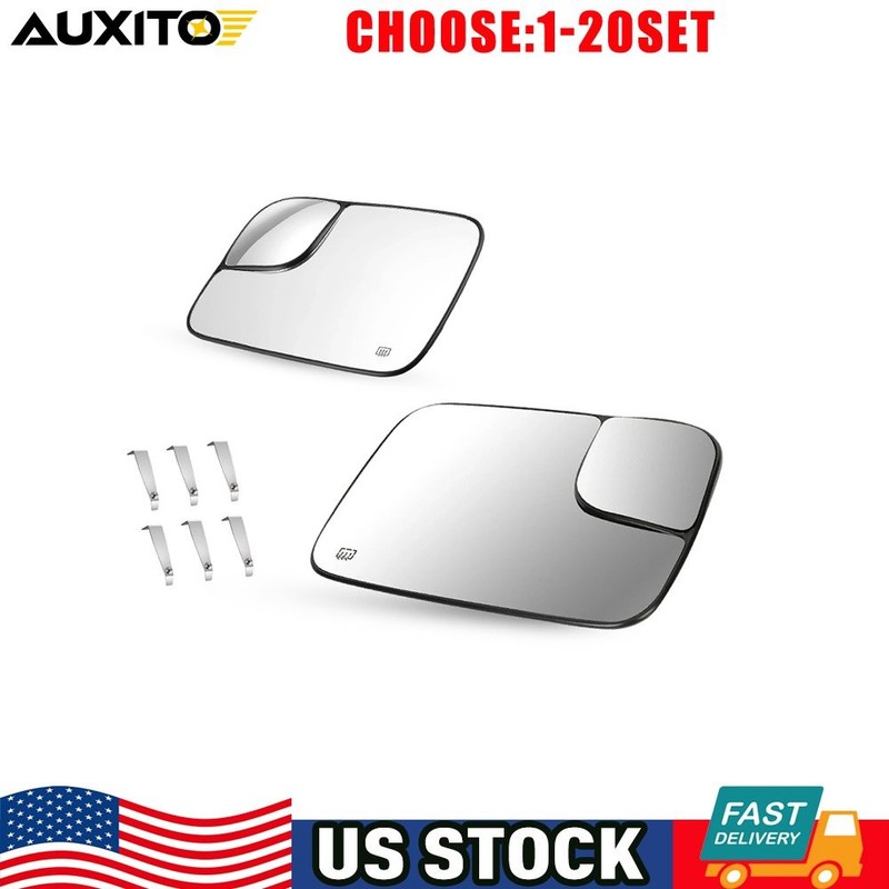 Of Heated Mirror Glass For Dodge Ram 1500 2005-2008 2500 3500 2005-2009 2-10X