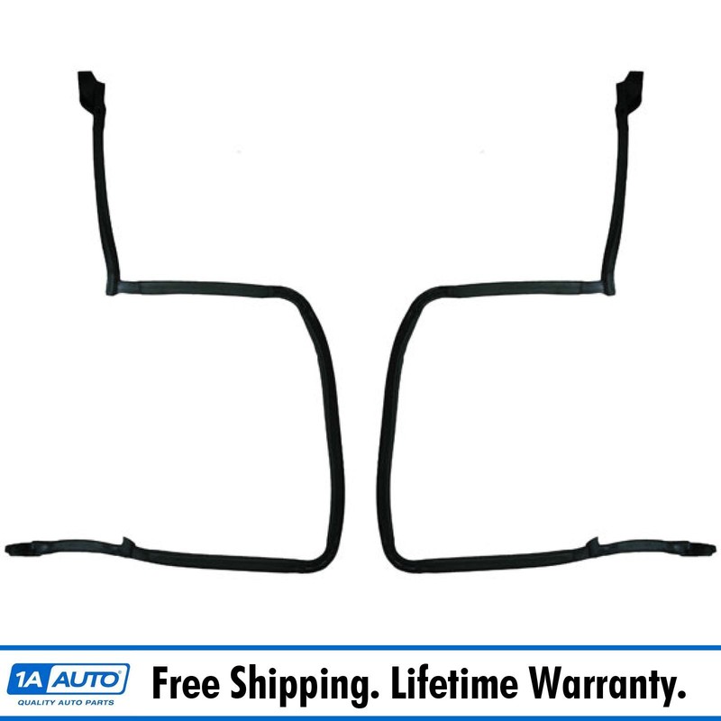 Fisher T-Top Roof Rail Weatherstrip Seals Pair Set for 78-81 Camaro Firebird