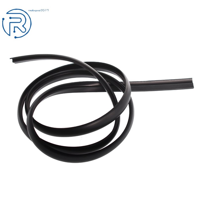 Front Under Windshield Panel Sealed Replacement Moulding Black Universal Car gallery