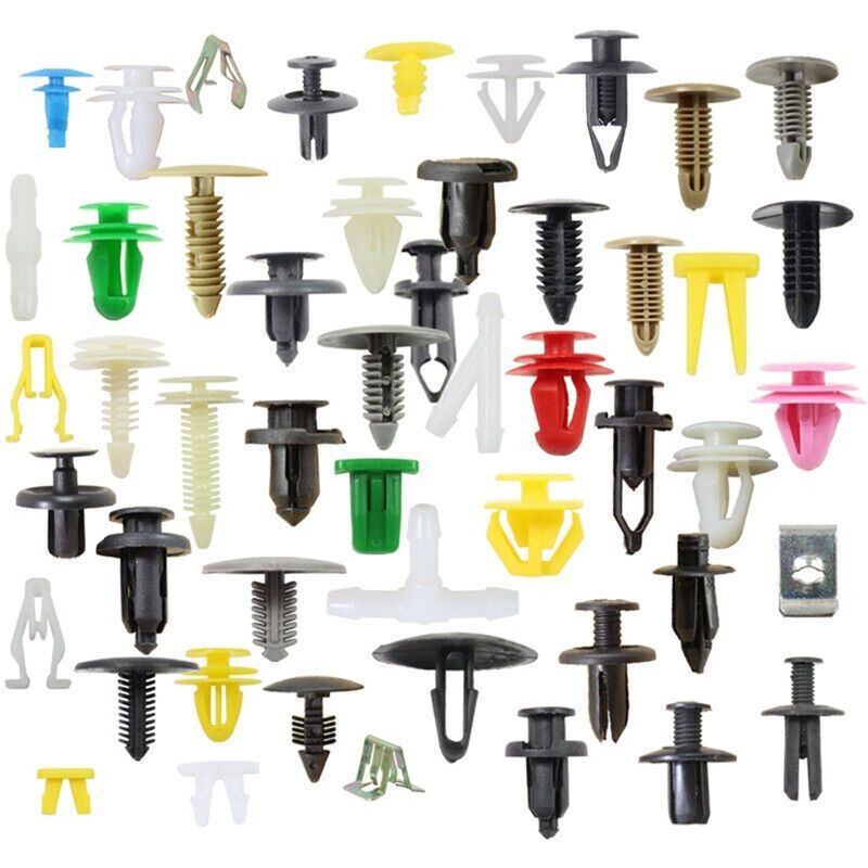 500 Clips Car Body Plastic Push Pin Rivet Trim Moulding Fastener Screwdriver Kit gallery