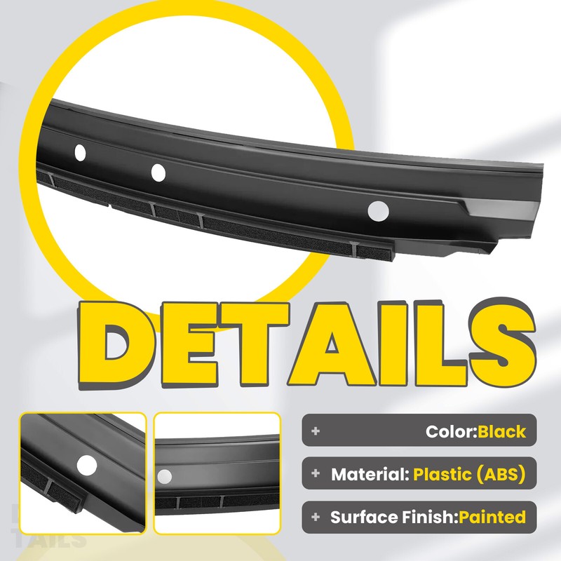 Wiper Panel Cover Molding Trim For Land Rover Discovery 2 1999-04 #JAK000010PMA gallery