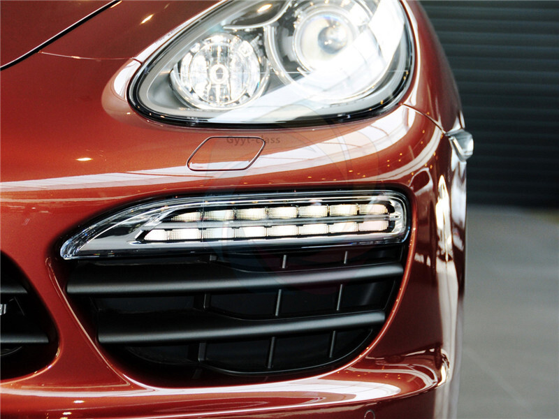 For Porsche Cayenne 2011-2014 Front Bumper Fog light Left Lower Trim Strip gallery