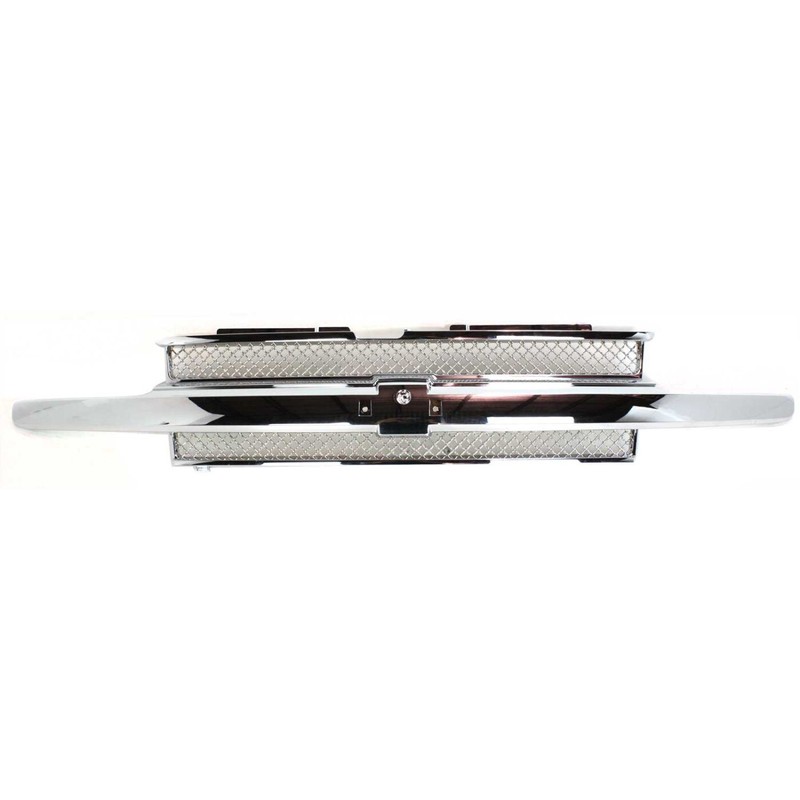 Grille For 2002-2005 Chevrolet Trailblazer Trailblazer EXT Chrome Plastic