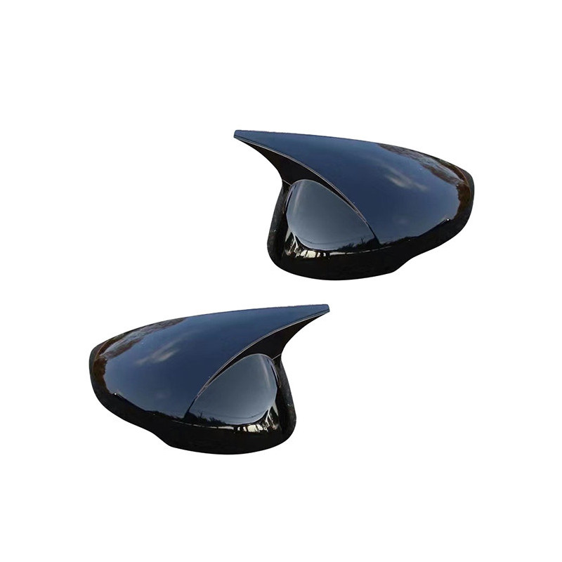 ABS Gloss Black OX Horn Rearview Mirror Cover Trim For Honda Civic Sedan 22-2024 gallery