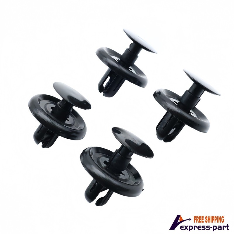 For Toyota Pontiac 100PCS Bumper Clips Fastener Fender Push Plastic Rivet 713014 gallery