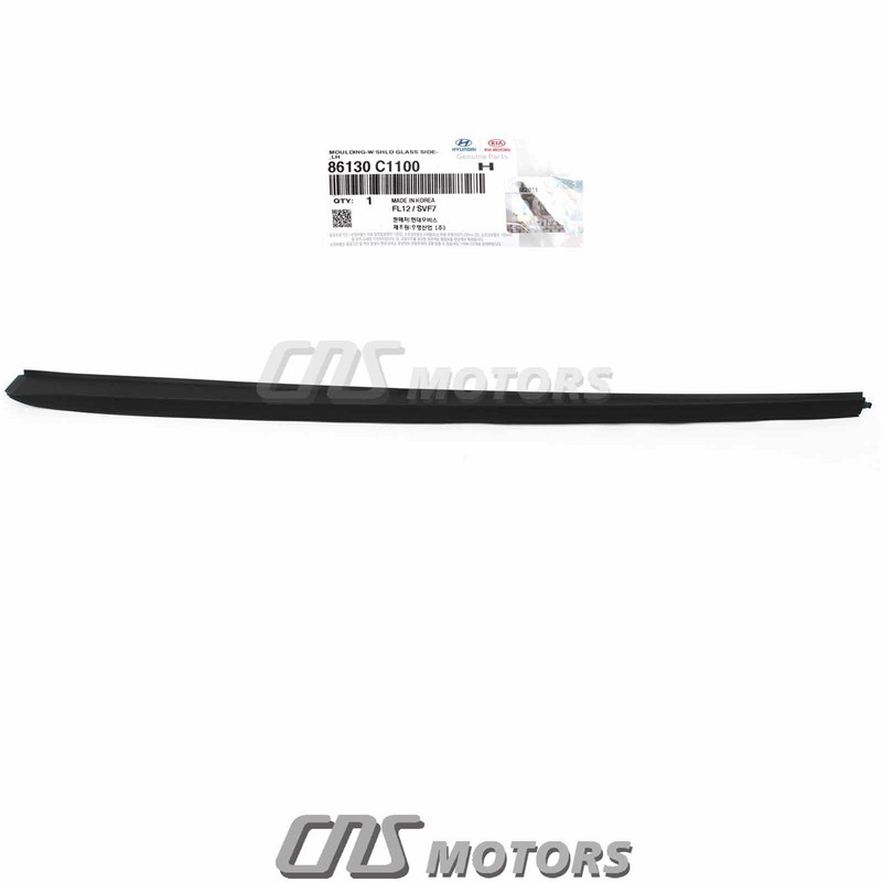 Windshield Pillar Molding FRONT LEFT GENUINE for 15-19 Hyundai Sonata 86130C1100 gallery