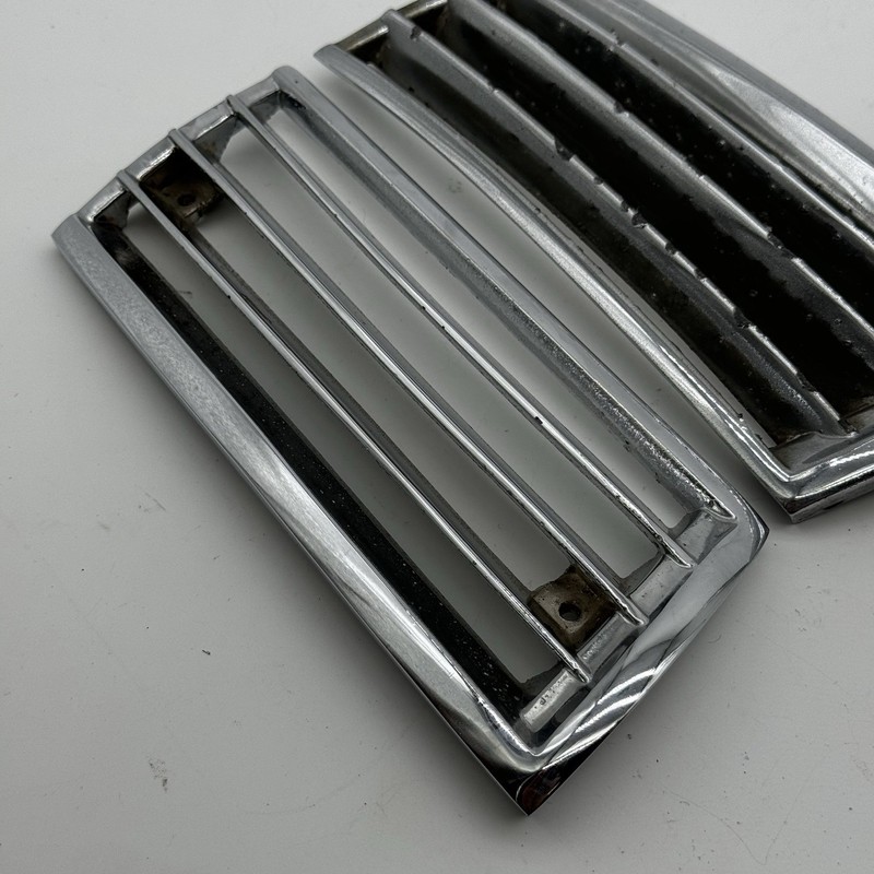 1966-1968 Porsche 911 912 Horn Grill Pair SWB Left & Right CHROME gallery