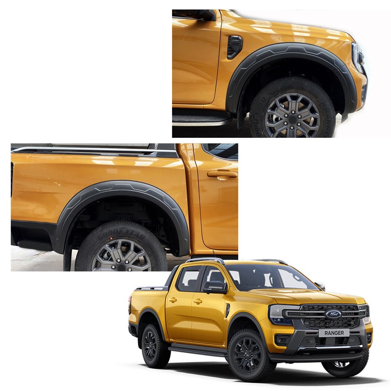 Fender Flares Arch (V.9) 6 inches For Ford Ranger Wildtrak Next Gen 2023 – 2024