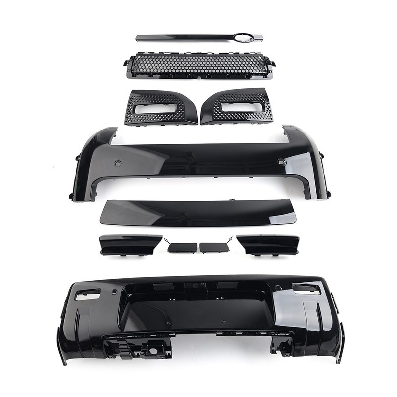 Front Rear Lip Bumper Guard Skid Kit For Land Rover Defender 90 110 130 2020-24 gallery