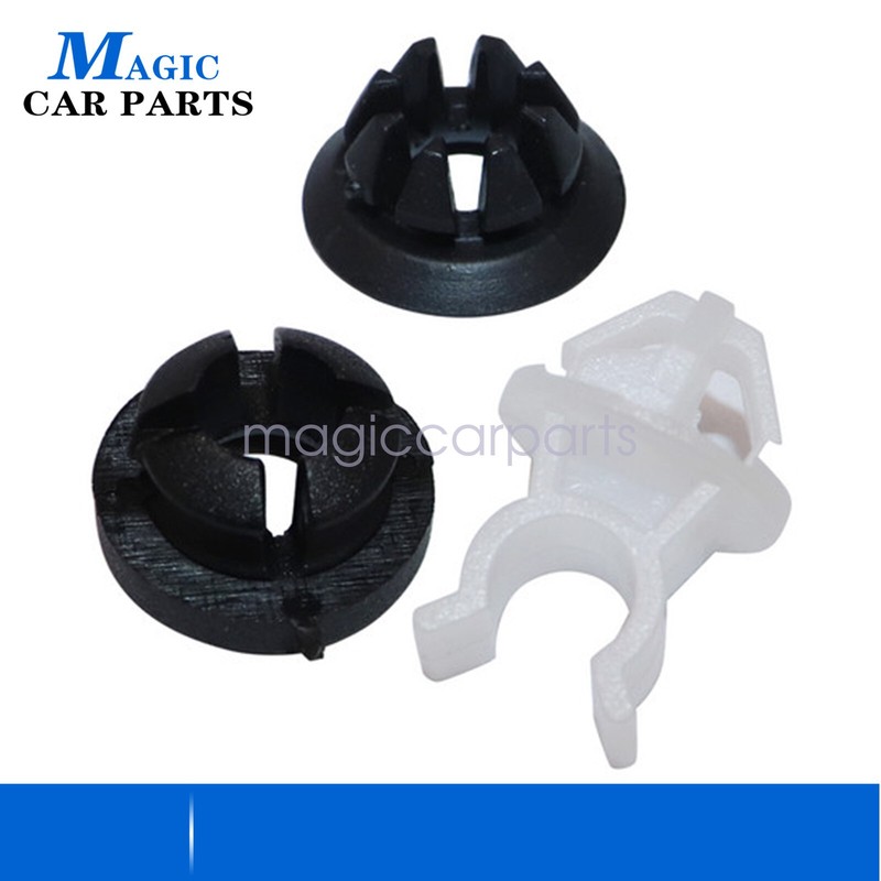 New Car Hood Support Prop Rod Holder Clip Fit Honda Accord Odyssey Prelude 3Pcs