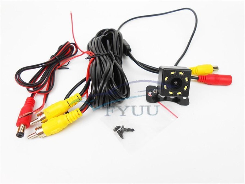 8 Night Vision 170 Degree Wide Angle Car Rear View Backup Camera For Car RV gallery