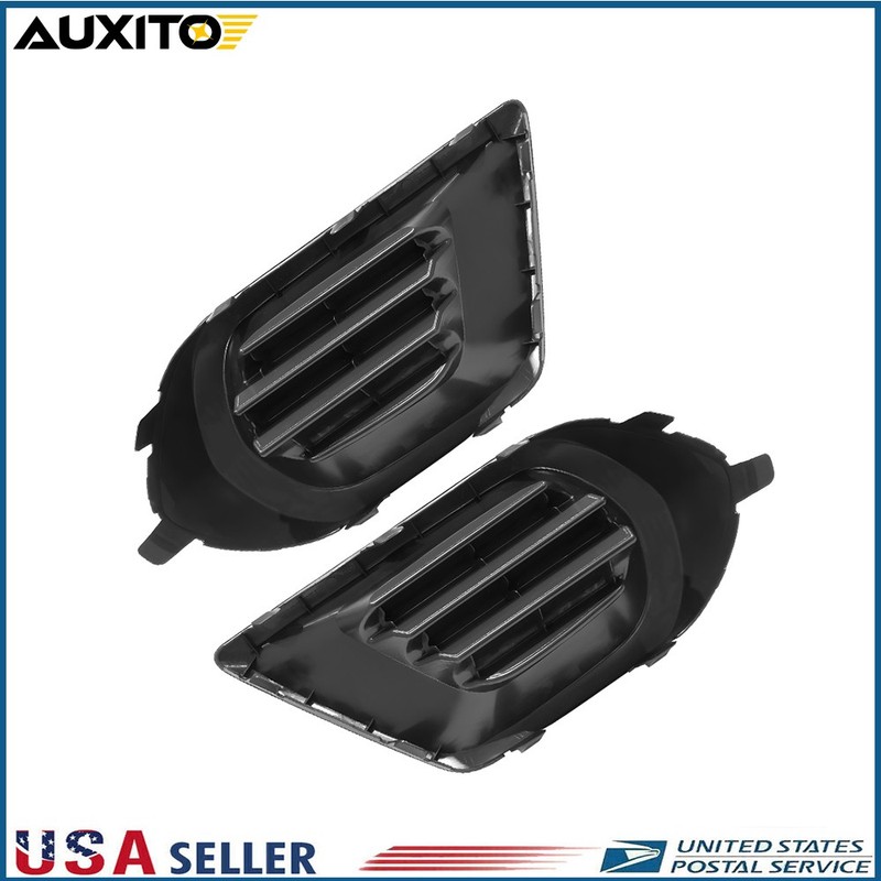 For Subaru Forester 2014-2016 2X Bumper Fog Light Cover Bezel Front Bumper LH RH