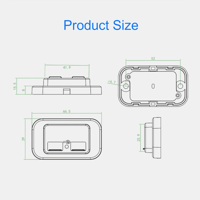 12V-24V Type-C PD+USB Charger Socket Adapter Power Outlet For Car Motorcycle RV gallery
