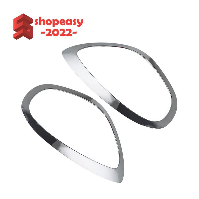 Headlight Bezel Set for 2017-2023 Mini Cooper Countryman 51137388118 51137388117