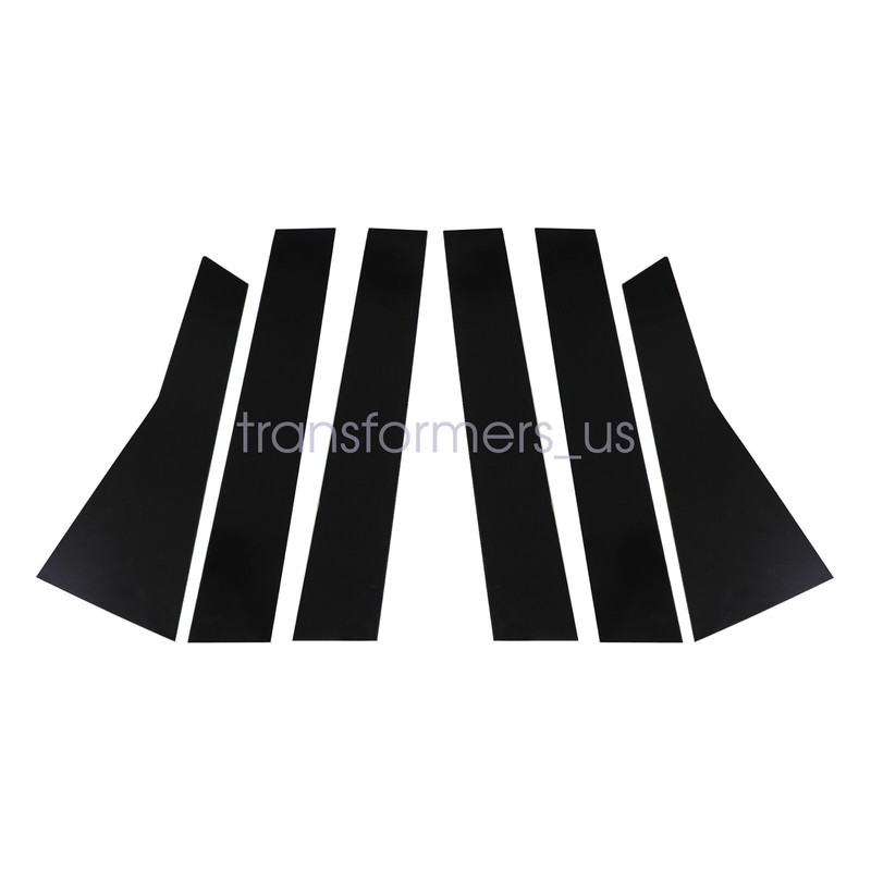 Black pillar posts set door trim piano cover kit for Honda cr-v crv 2017-2022 gallery