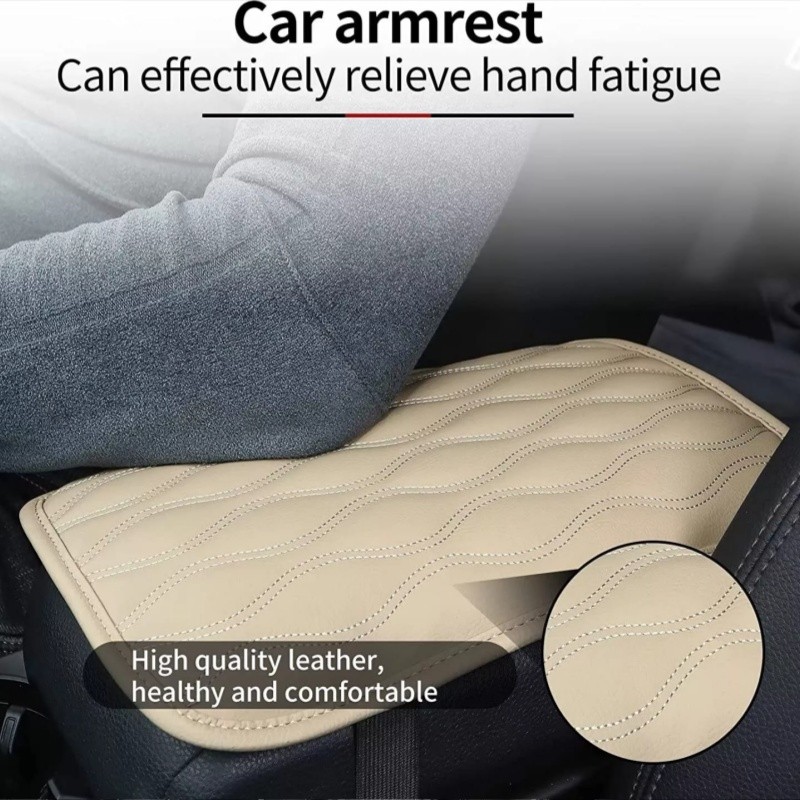 Car Center Console Pad Waterproof Auto Armrest Seat Box Cover Arm Rest Protector gallery