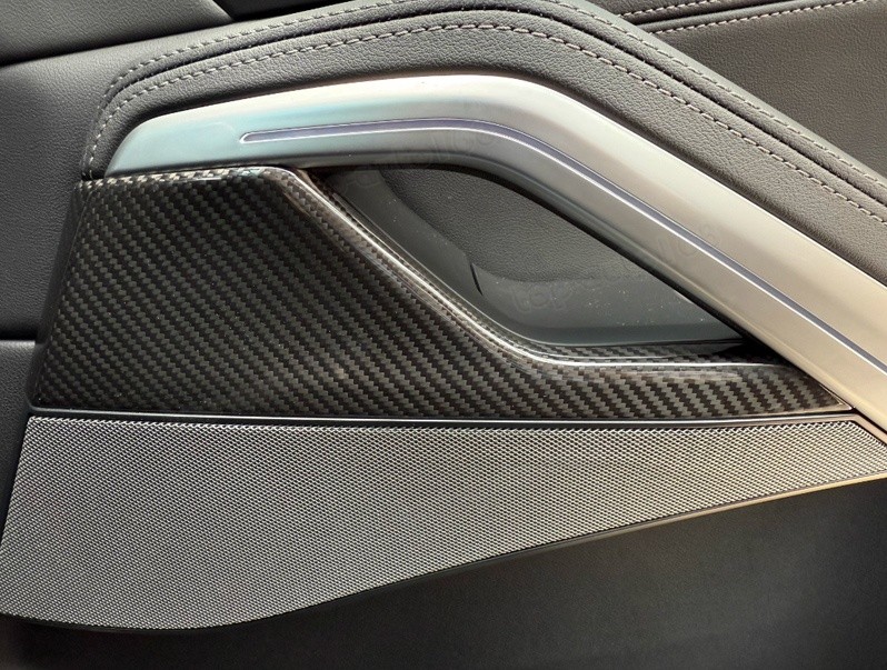 Carbon Fiber Interior Full Set Decoration Panel Cover Trim For BMW X6 2024-2026 gallery
