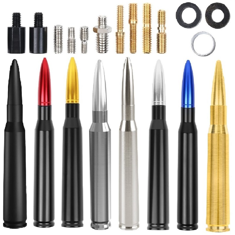 Replace for Vehicles Motorcycle General Antenna W/Screws 5.3″/4.7″/7″/9″/13″