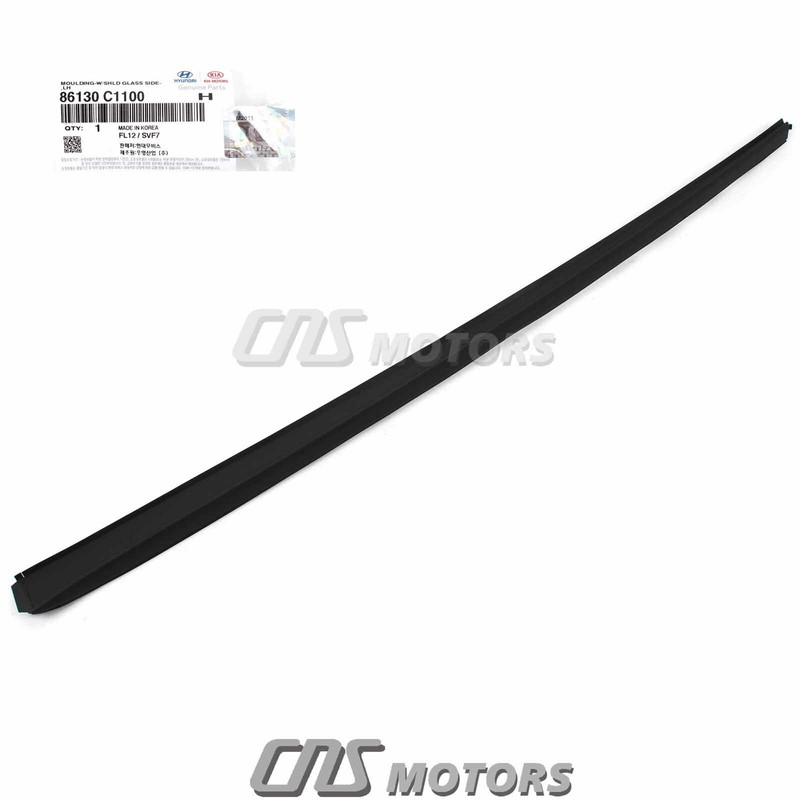 Windshield Pillar Molding FRONT LEFT GENUINE for 15-19 Hyundai Sonata 86130C1100 gallery
