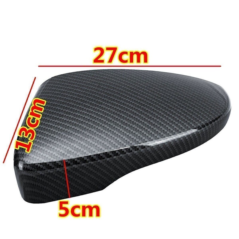 Pair Carbon Fiber Look Mirror Cover Cap for VW Passat CC Scirocco Beetle Jetta . gallery