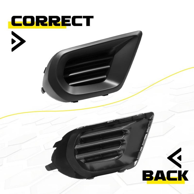 For 14-16 Subaru Forester Driver Passenger Side Fog Light Bezel Cover SU1039104 gallery