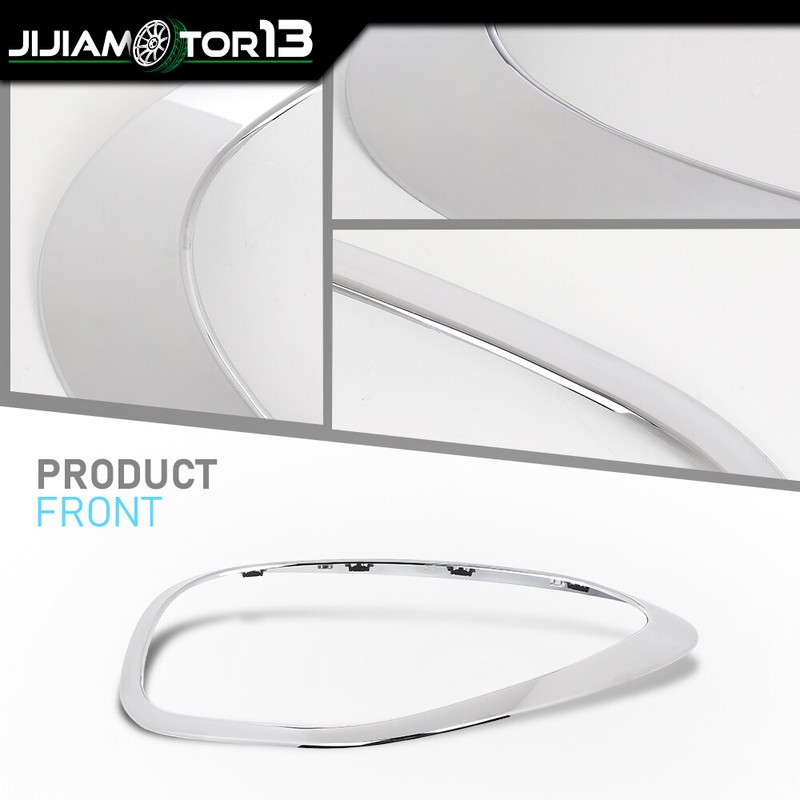 Fit For 2011-2016 Mini Cooper Countryman Headlight Bezels Left Side Chrome Hand gallery