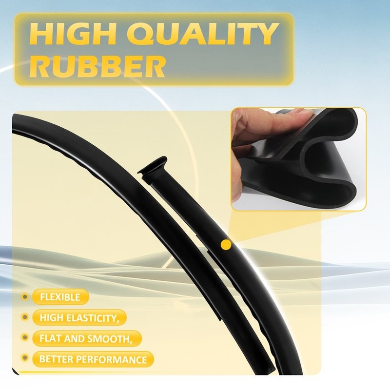 Roof Top Trim Molding Kit left & right side Fit for HONDA Fit 2009-2014 2pcs gallery