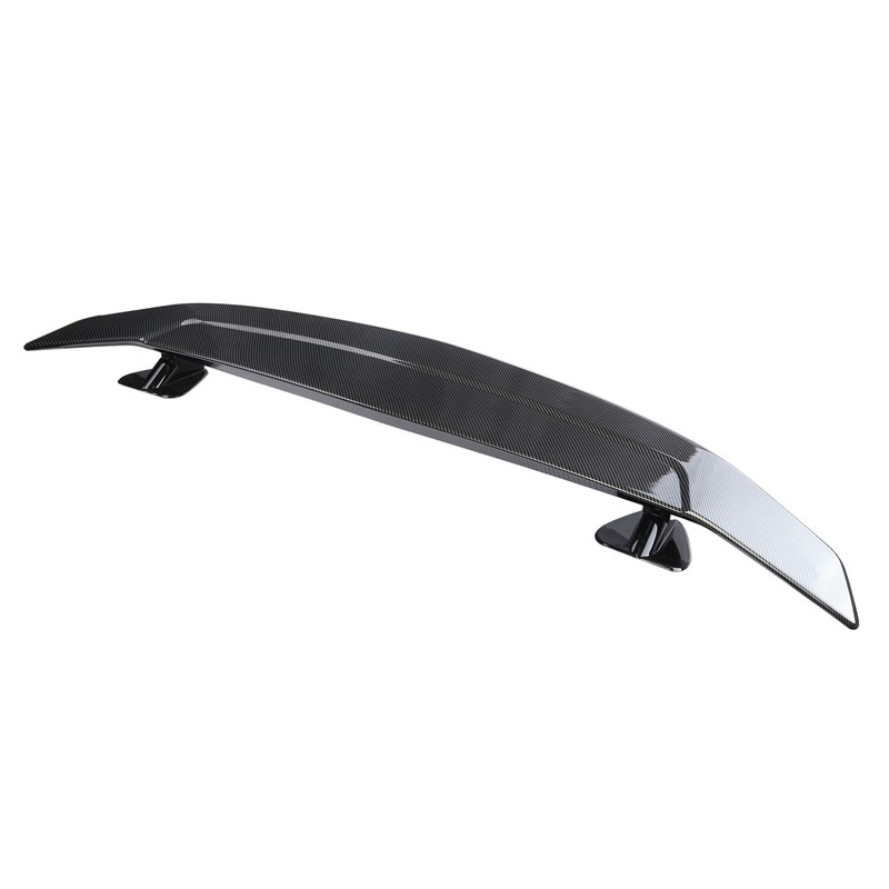 For 2016-21 Honda Civic 46"Carbon Fiber Style Rear Trunk Spoiler Racing GT Wing gallery