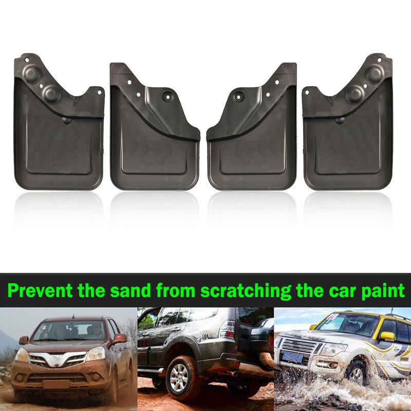 US Extra Large 4x Mud Flaps For 2024 2025 Toyota Tacoma Splash Guards Front Rear gallery