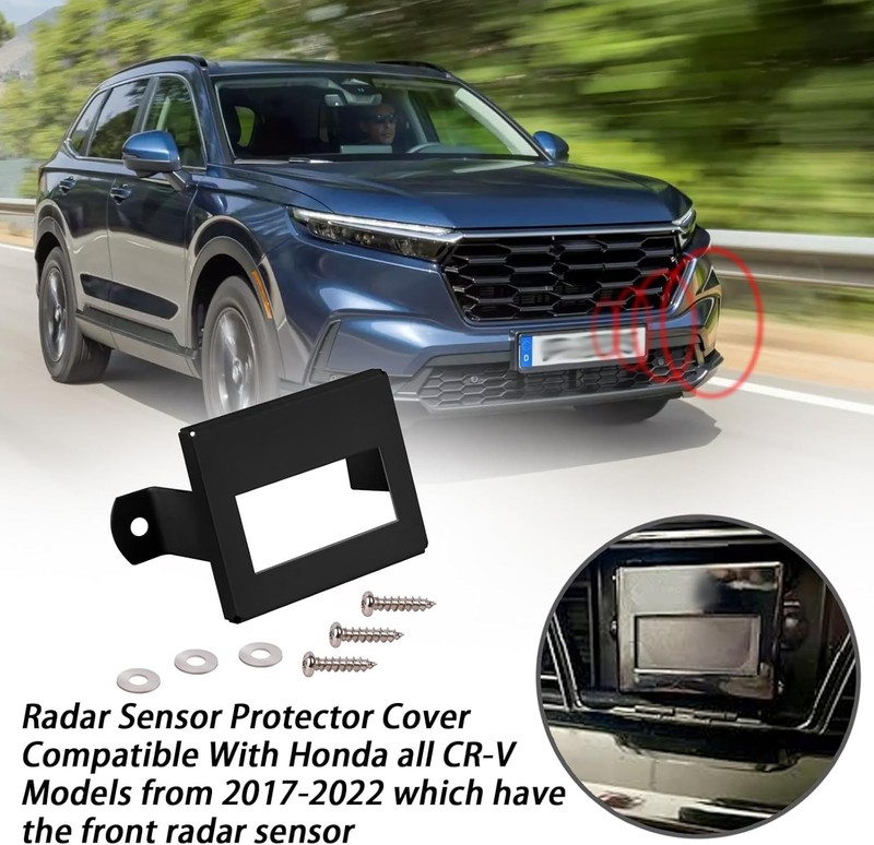 Radar Sensor Protector Cover For 2017-2022 Honda CR-V Anti-Theft Protection New gallery