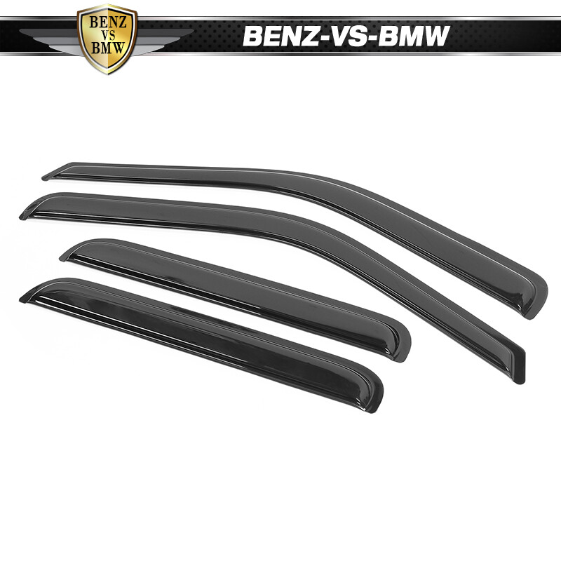 Fits 99-16 F250 F350 F450 F550 Super Duty Crew Cab Window Visor Vent Guards 4PC gallery