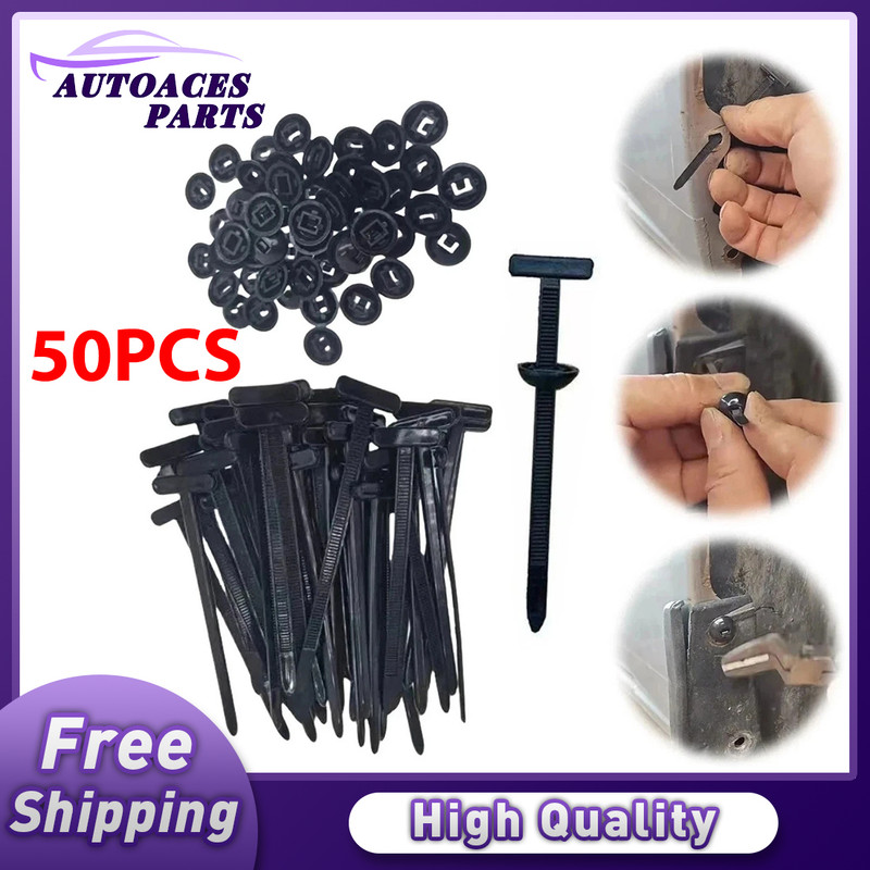For Subaru Set-Bumper-Fender-Liner Push Type-Retainer-Clips Fastener 50PCS